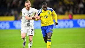 Suecia empata con  Eslovenia pero va al repechaje de la UEFA gracias a la Nations League