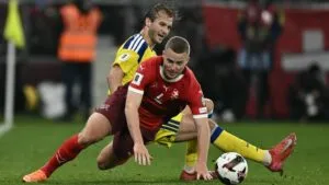 Suiza aplasta a Suecia y se afianza en las Eliminatorias rumbo al Mundial 2026