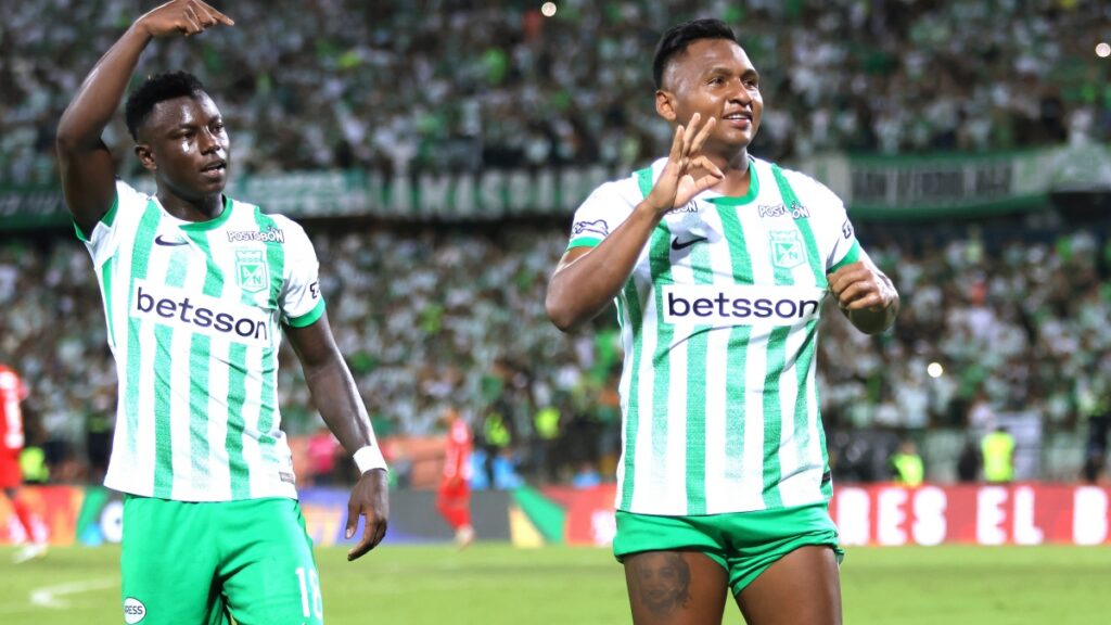 Los hombres encargados del gol en Atlético Nacional. Vizzor