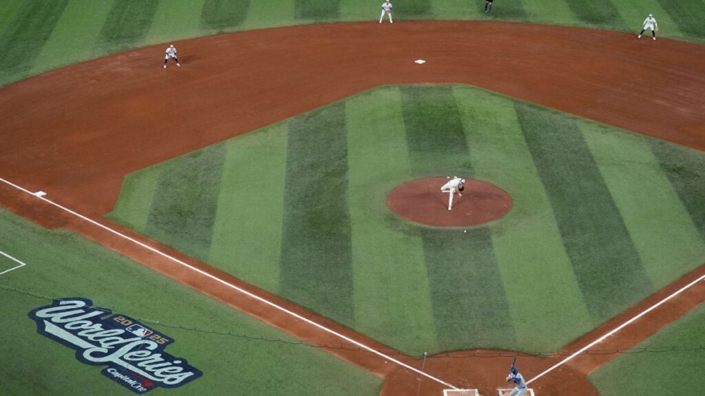 El diamante del Rogers Centre en Serie Mundial