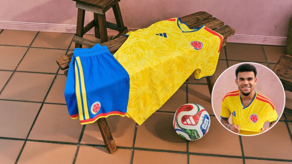 Uniforme de Colombia para el 2026 | FCF.