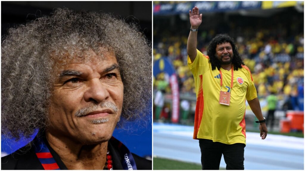 El 'Pibe' Valderrama y René Higuita | Luis ACOSTA AFP - Marie Uzcategui / GETTY IMAGES NORTH AMERICA / Getty Images vía AFP.
