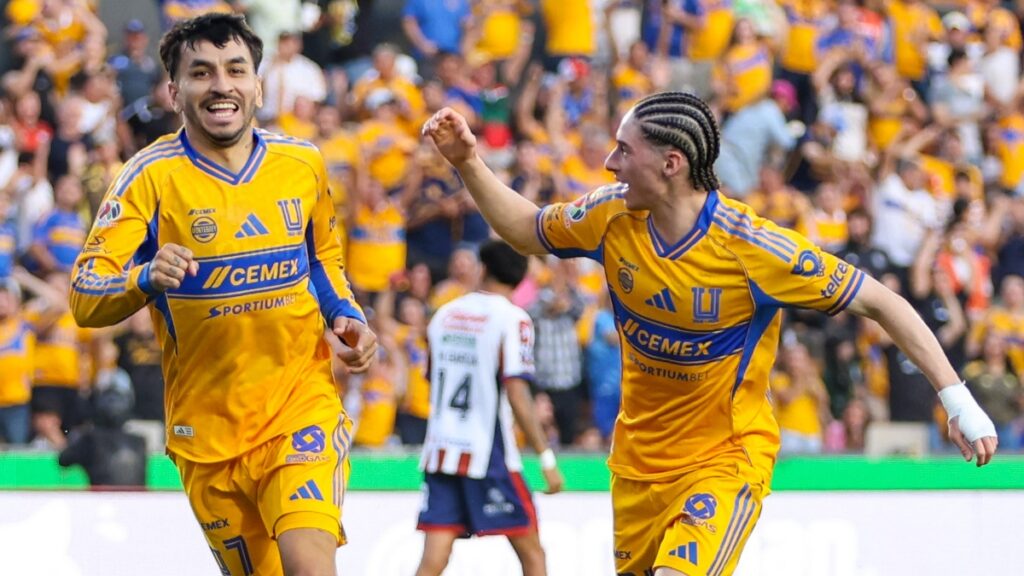 Los Tigres se imponen al Atlético de San Luis y coquetean con el liderato general