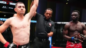 Steve García vence a David Onama por nocaut técnico em UFC Vegas 110