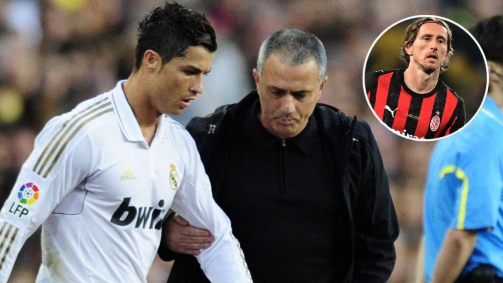 Modric recuerda la vez que Morinho hizo llorar a Cristiano Ronaldo