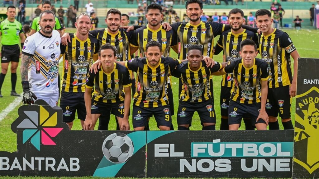 Aurora volvió en buen nivel a Primera | Facebook Aurora FC