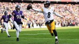 ¡Steelers toma el liderato! Pittsburgh vence a Ravens en duelo clave de la AFC Norte