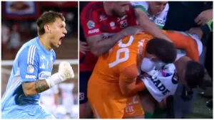 Washington Aguerre enloquece y aplica las MMA contra Matheus Uribe y Camilo Cándido