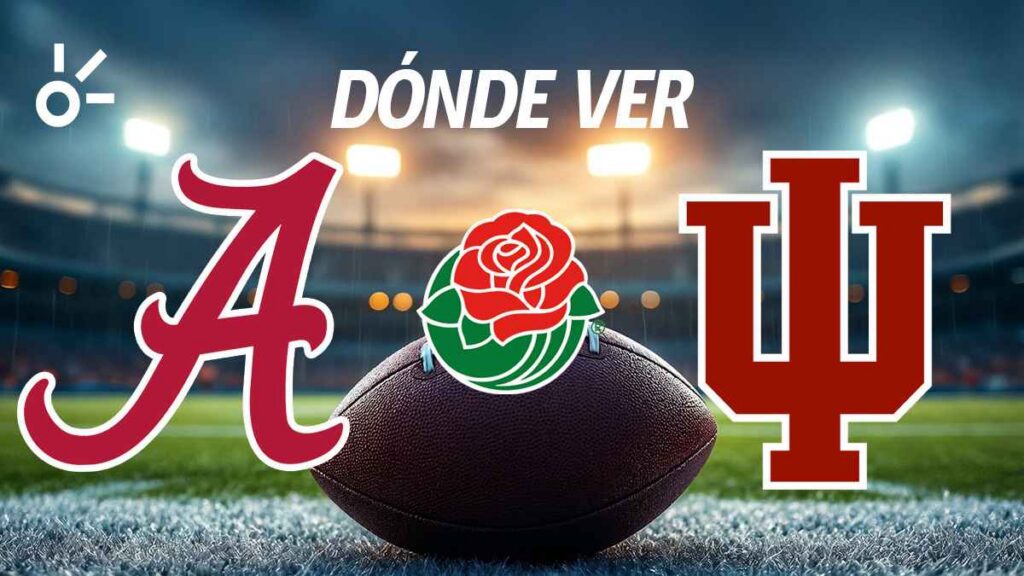 Alabama vs Indiana: cuándo es y dónde mirar el Rose Bowl