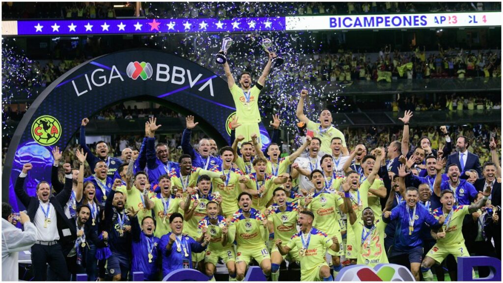 América es bicampeón. Imago 7