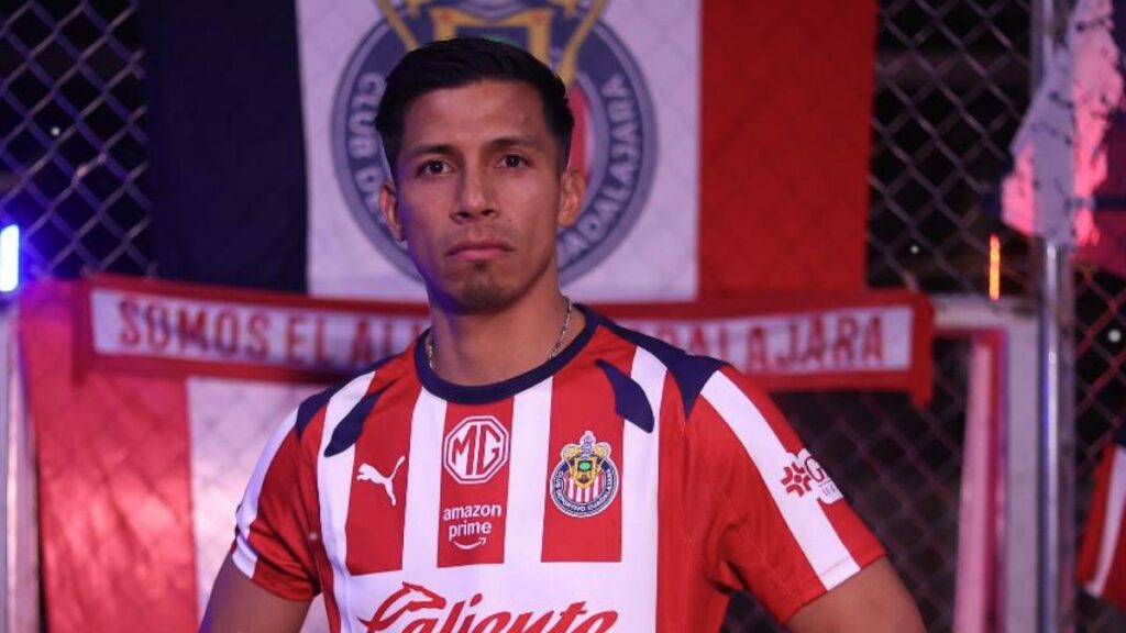 Ángel Sepúlveda, nuevo jugador de Chivas para el Clausura 2026. Foto Instagram: @Chivas