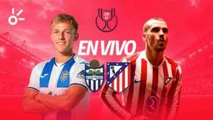 Atlético Baleares vs Atlético de Madrid en vivo la copa del rey 2025 resultado y goles de los dieciseisavos de final