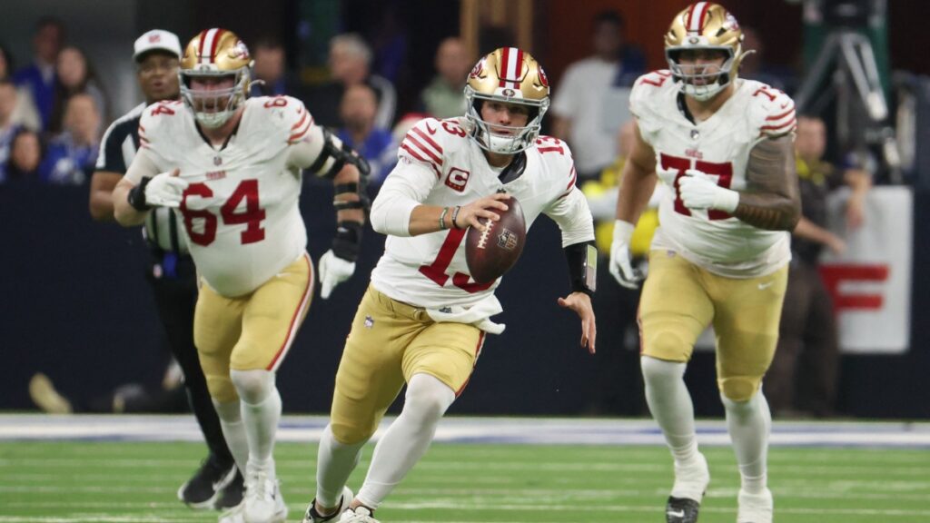 Brock Purdy fue la figura de los 49ers