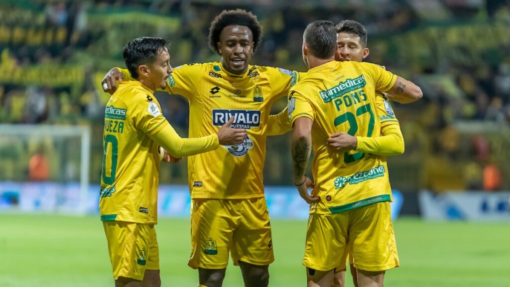 Bucaramanga celebrando.