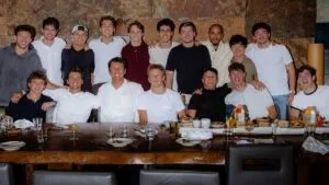 ¡La última cena! Los pilotos de la F1 se reúnen antes del GP de Abu Dhabi