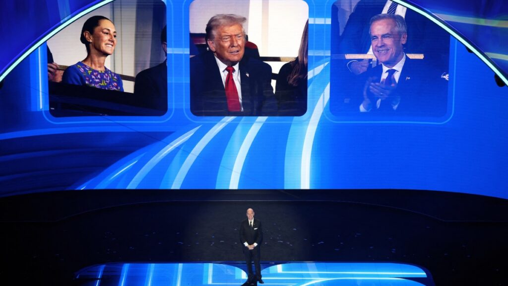 Los presidentes de los países anfitriones