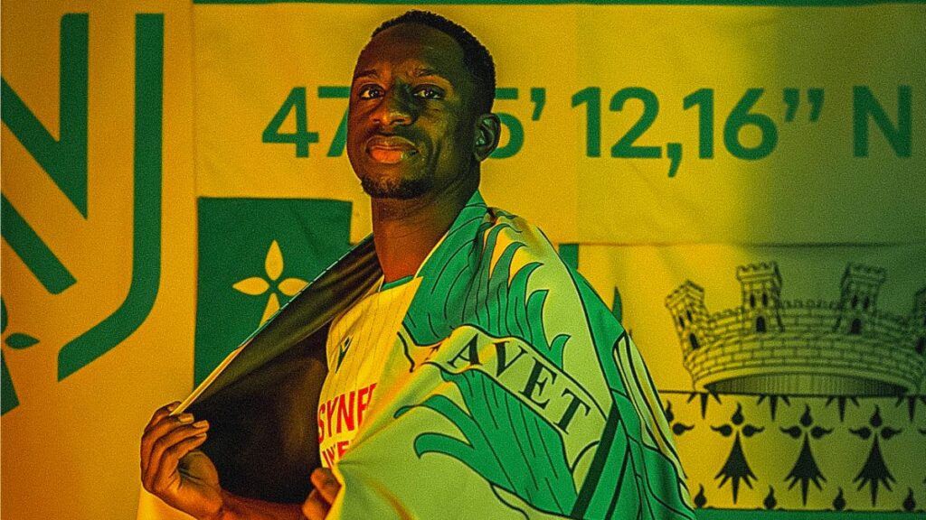 Déiver Machado con Nantes.