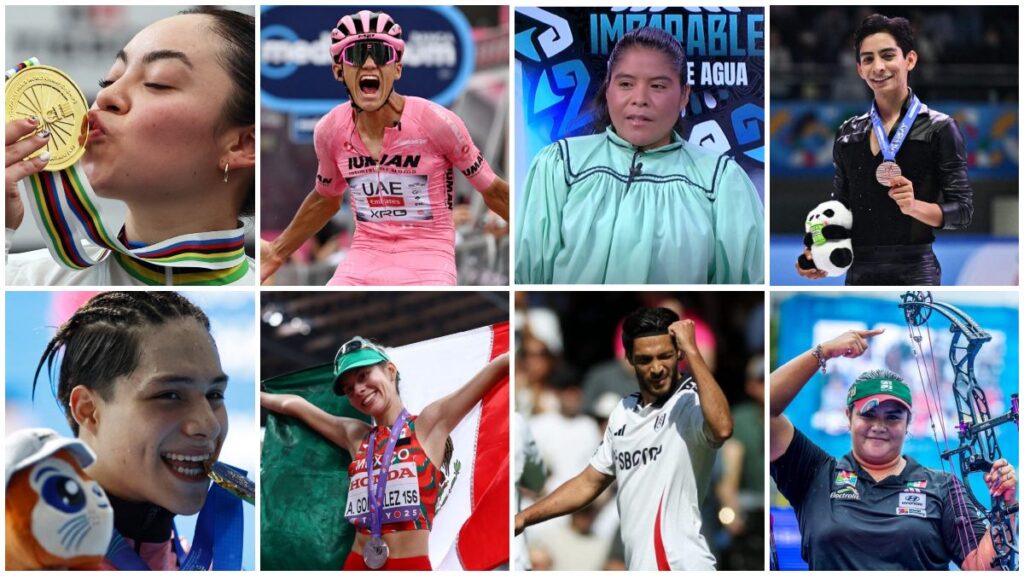 Yareli Acevedo, Isaac del Toro, Lorena Ramírez, Donovan Carrillo, Osmar Olvera, Alegna González, Raúl Jiménez y Andrea Becerra, son algunos de los deportistas mexicanos que brillaron en el mundo en este 2025.