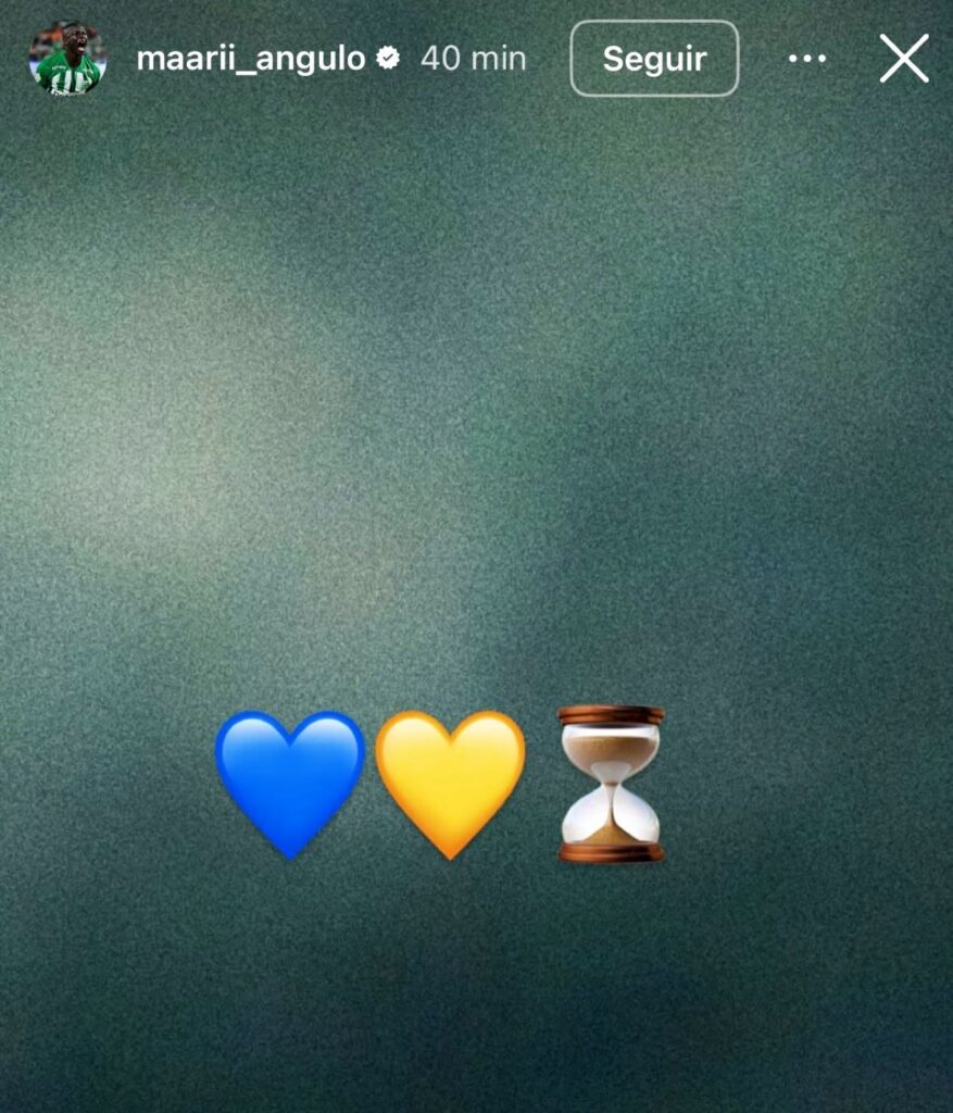 Mensaje de Hinestroza.