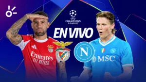 Benfica vs Napoli, en vivo el partido de la UEFA Champions League 2025-26