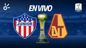 Junior vs Tolima, en vivo la final de la Liga BetPlay 2025: ¿Quién gana hoy el partido de ida?