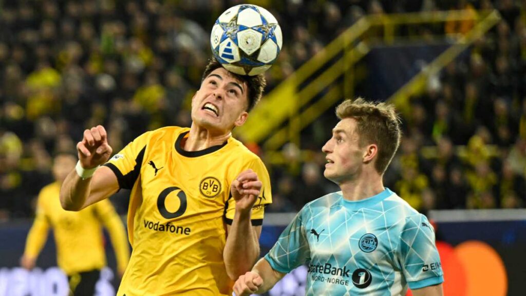 Borussia Dortmund empata con el Bodo Glimt en casa