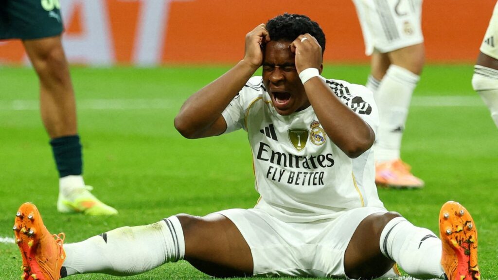 Endrick, Carreras y Carvajal, sancionados con dos partidos de suspensión cada uno