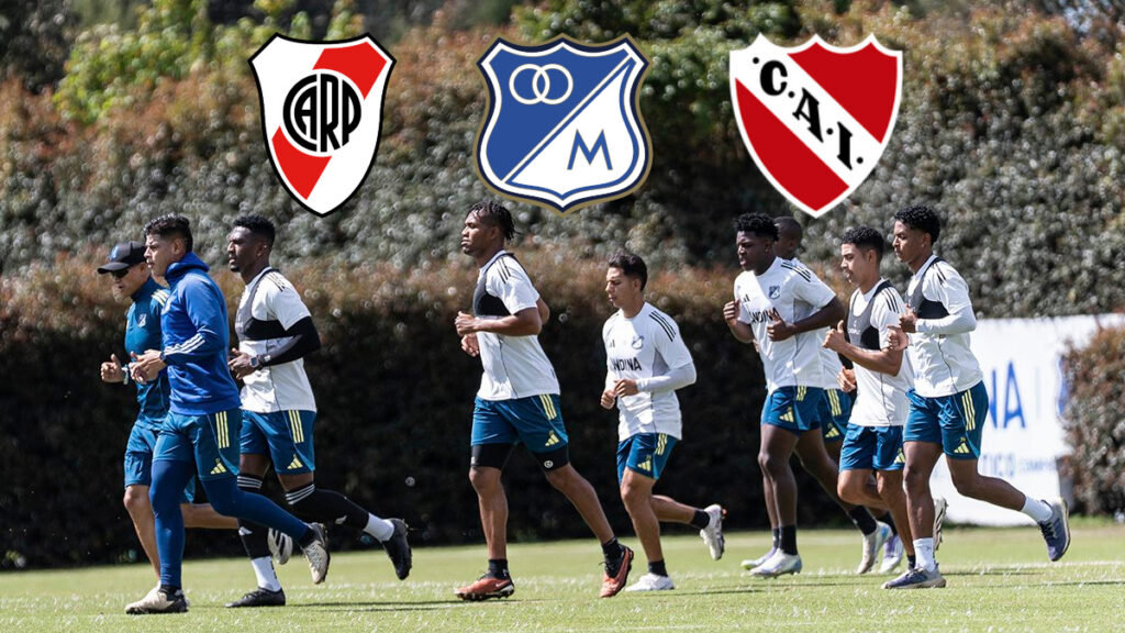 Millonarios se medirá a River Plate e Independiente. - Millonarios FC.