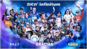 Escudería Telmex Telcel consolida su liderazgo en 2025 con 104 podios y tres campeonatos