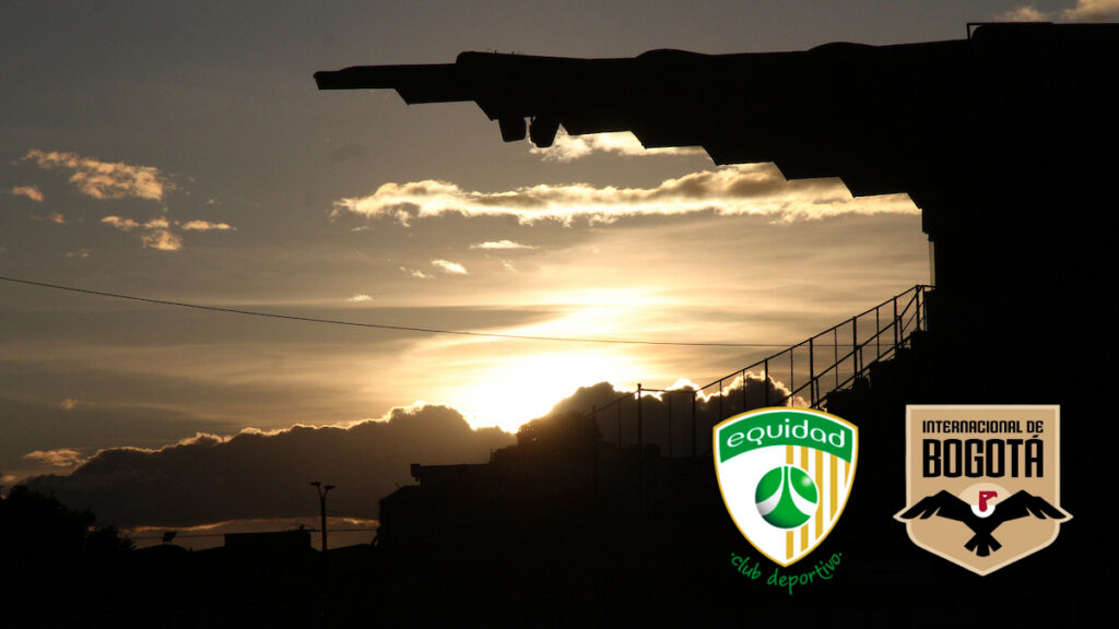 Tribuna en el Estadio de Techo, en Bogotá. - Vizzor Image.