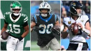 Adonai Mitchell, Trevor Lawrence y los agentes libres para la semana 14 del Fantasy de la NFL 
