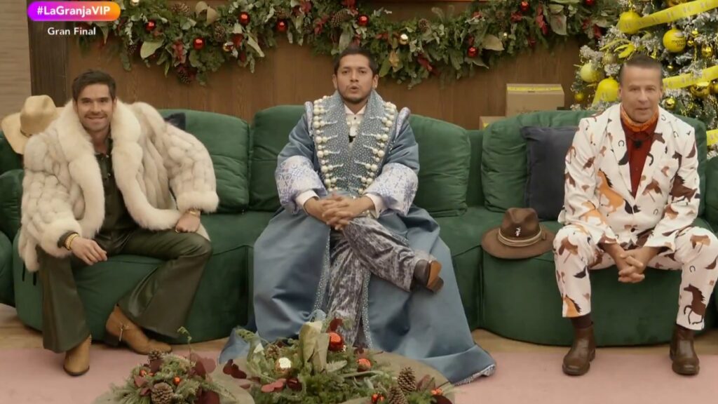 Los tres finalistas de La Granja VIP 2025
