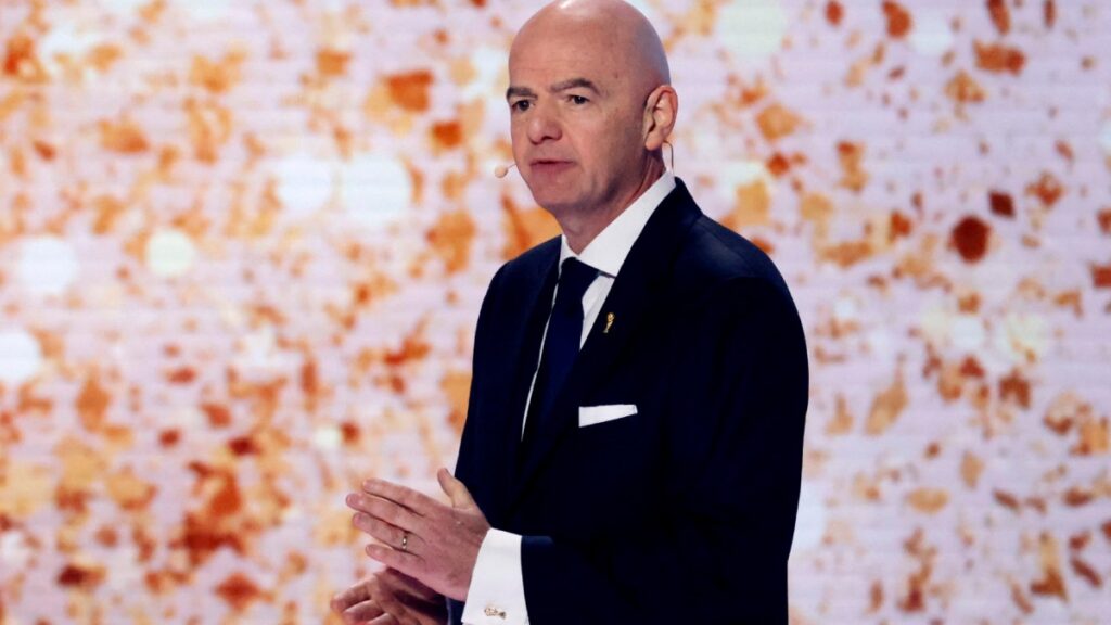 El presidente de la FIFA, Gianni Infantino, anunció una nueva gala de premios del fútbol mundial que se celebrará en Dubái a partir de 2026
