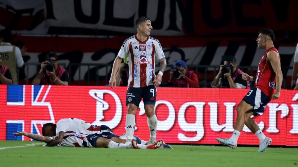 Guillermo Paiva fue una de las figuras del Junior en la final ida de la Liga BetPlay 2025-II.