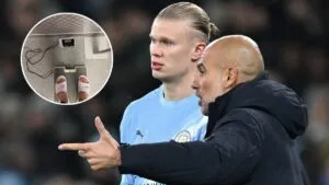 Haaland no se relaja en Navidad y envía guiño a Guardiola