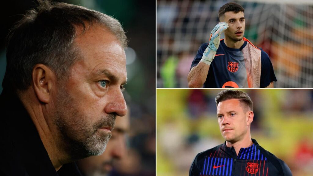 Hansi Flick lo deja claro: Joan Garcia o Ter Stegen