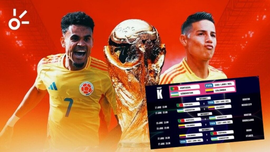 Horario de Colombia en el Mundial