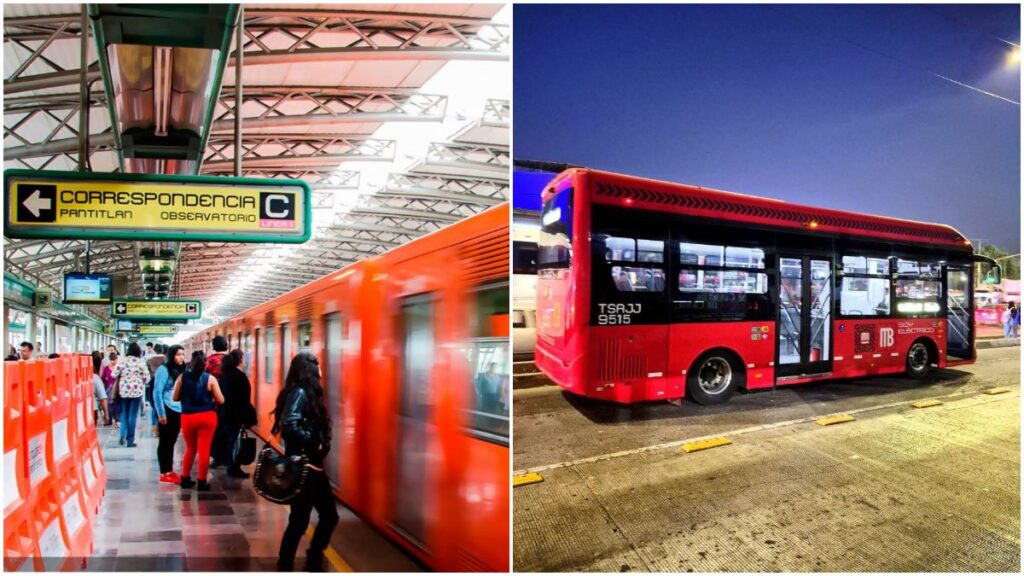 El transporte público de la Ciudad de México ofrecerá servicio especial los días 24 y 25 de diciembre del 2025 por motivo de las fiestas decembrinas