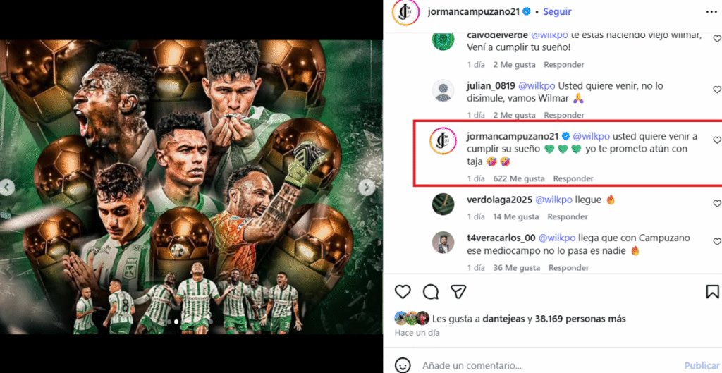 Comentario de Campuzano a Barrios