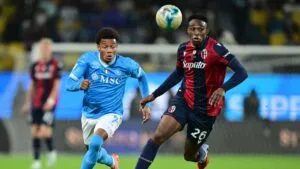 Napoli sepulta el grito de campeón de Jhon Lucumí con Bologna en la Supercopa de Italia