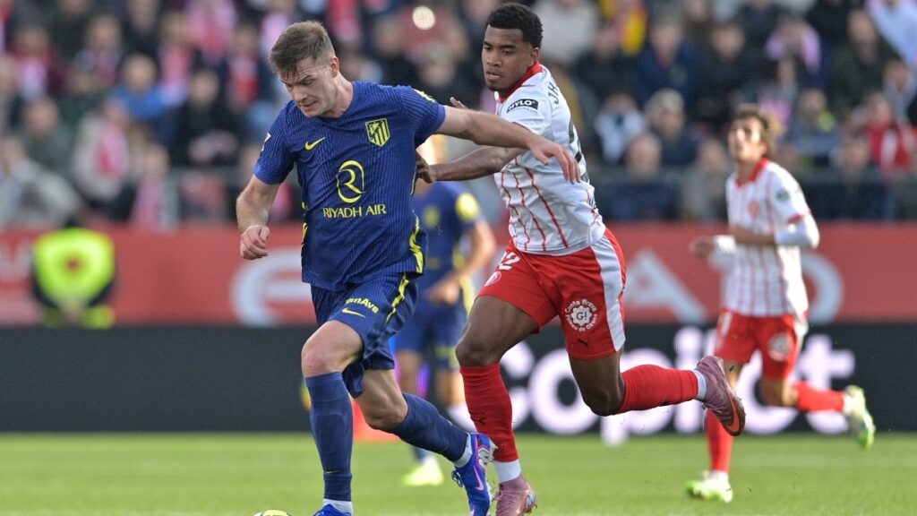 Jhon Solís y Yaser Asprilla estuvieron presentes en la goleada del Atlético de Madrid ante Girona.