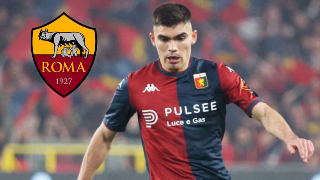 La Roma enfrenta al Genoa en un duelo marcado por el interés reciente en Johan Vásquez, hoy capitán y referente del equipo genovés