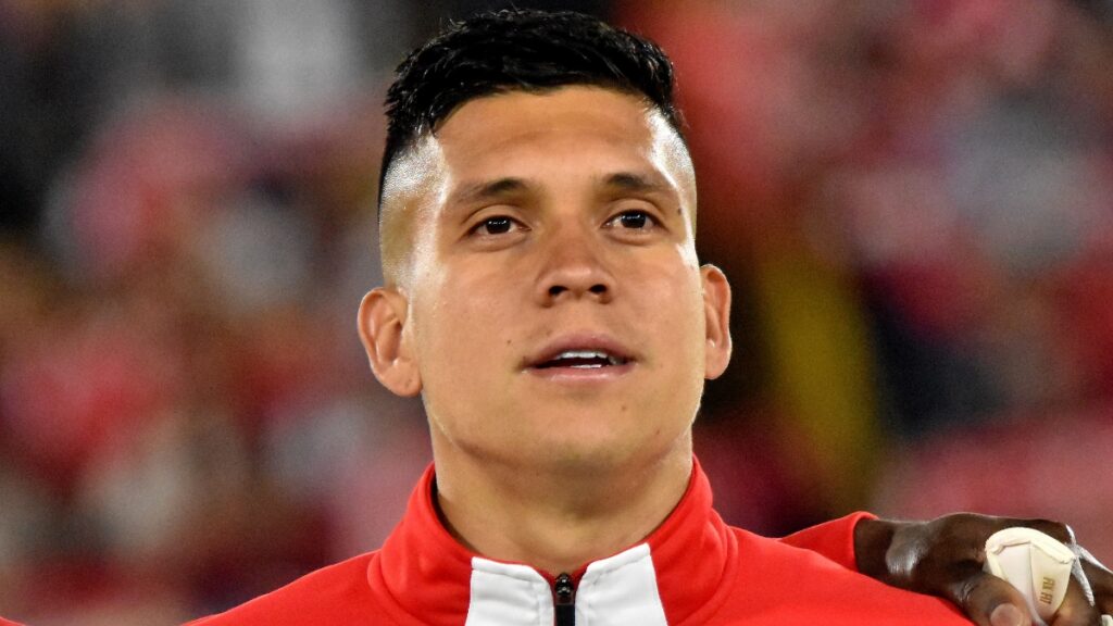 Julián Millán, defensor central colombiano de 27 años, actual jugador de Nacional de Uruguay.