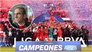 Suinaga celebra bicampeonato del Toluca y destaca trabajo colectivo tras un año histórico del club