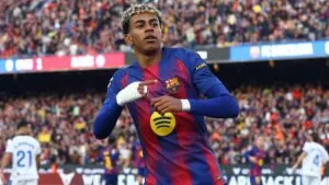Lamine Yamal, presente en las alineaciones ideales del 2025 de parte de la IFFHS