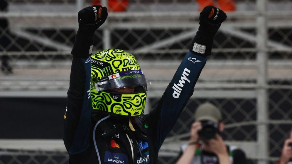 Lando Norris es campeón del mundo en la Fórmula 1