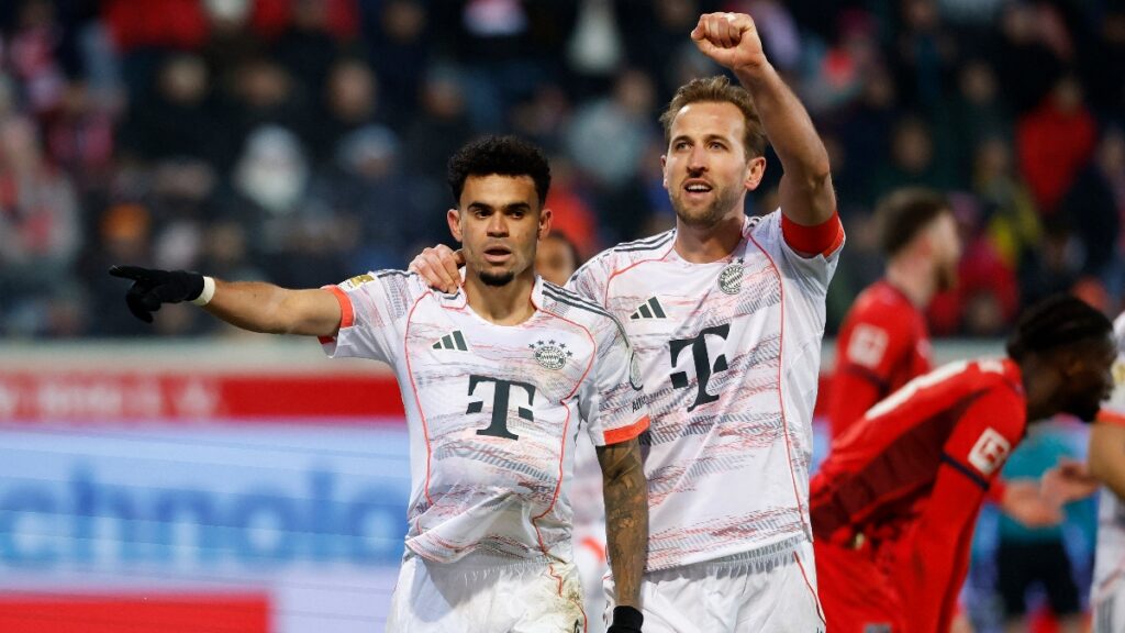 Luis Diaz celebra este domingo