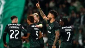 Luis Suárez, feliz por su adaptación y los goles en el Sporting CP