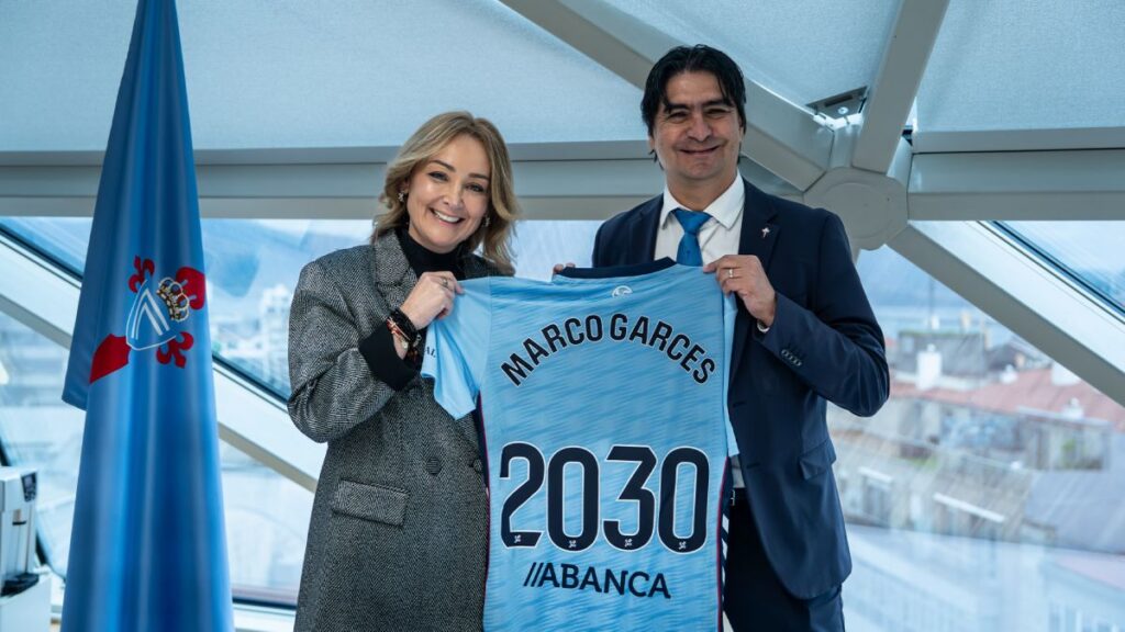 Marco Garcés renueva con el Celta