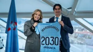 Marco Garcés continuará en el Celta como director de fútbol hasta el 2030